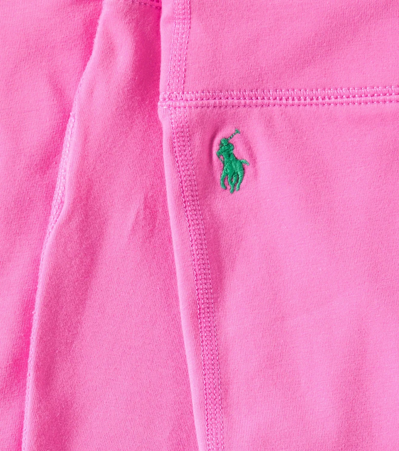 Леггинсы хлопковые Polo Ralph Lauren Kids, розовый — фото 2