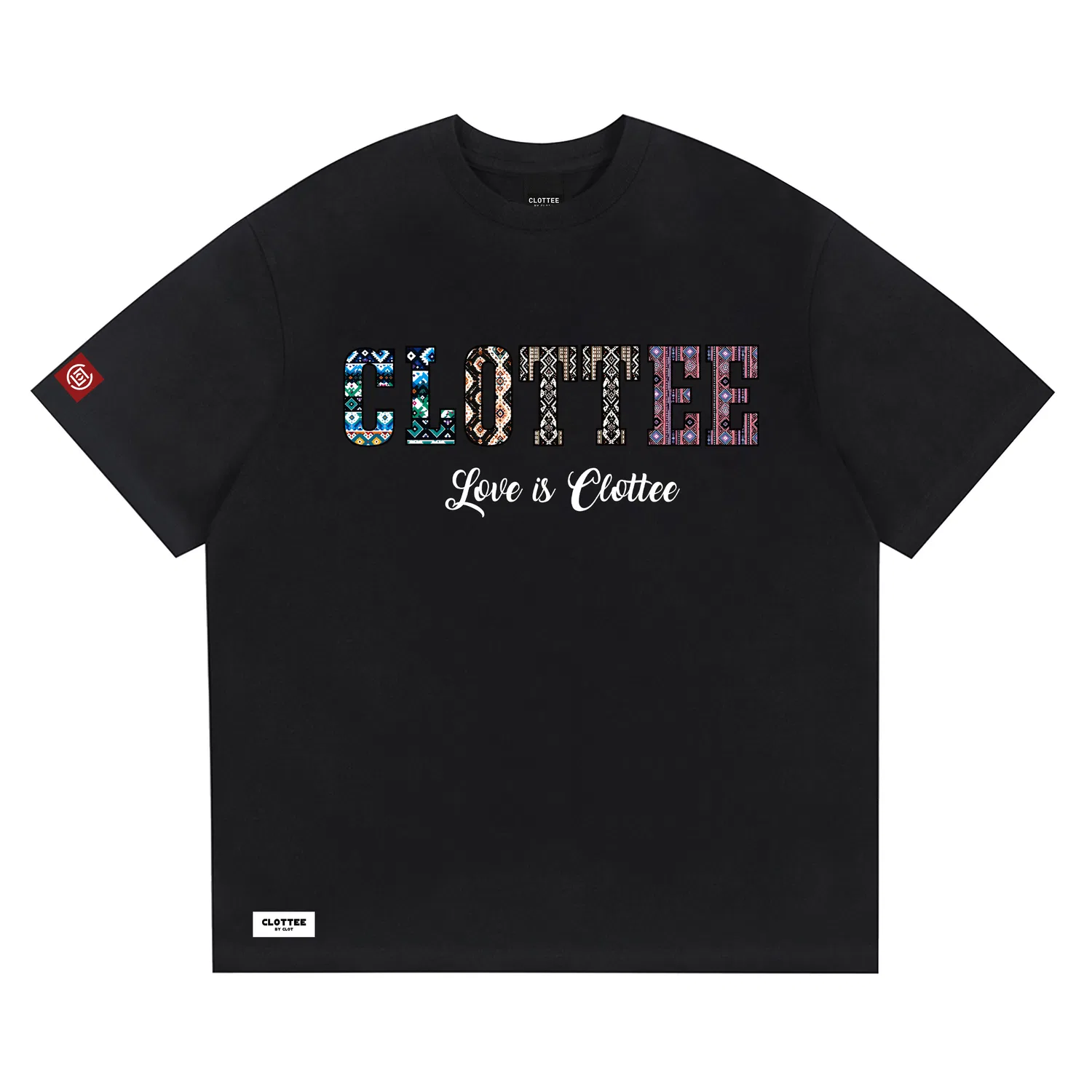 Детская футболка хлопковая с круглым вырезом CLOT, Navy Blue 320g Heavyweight — фото 3