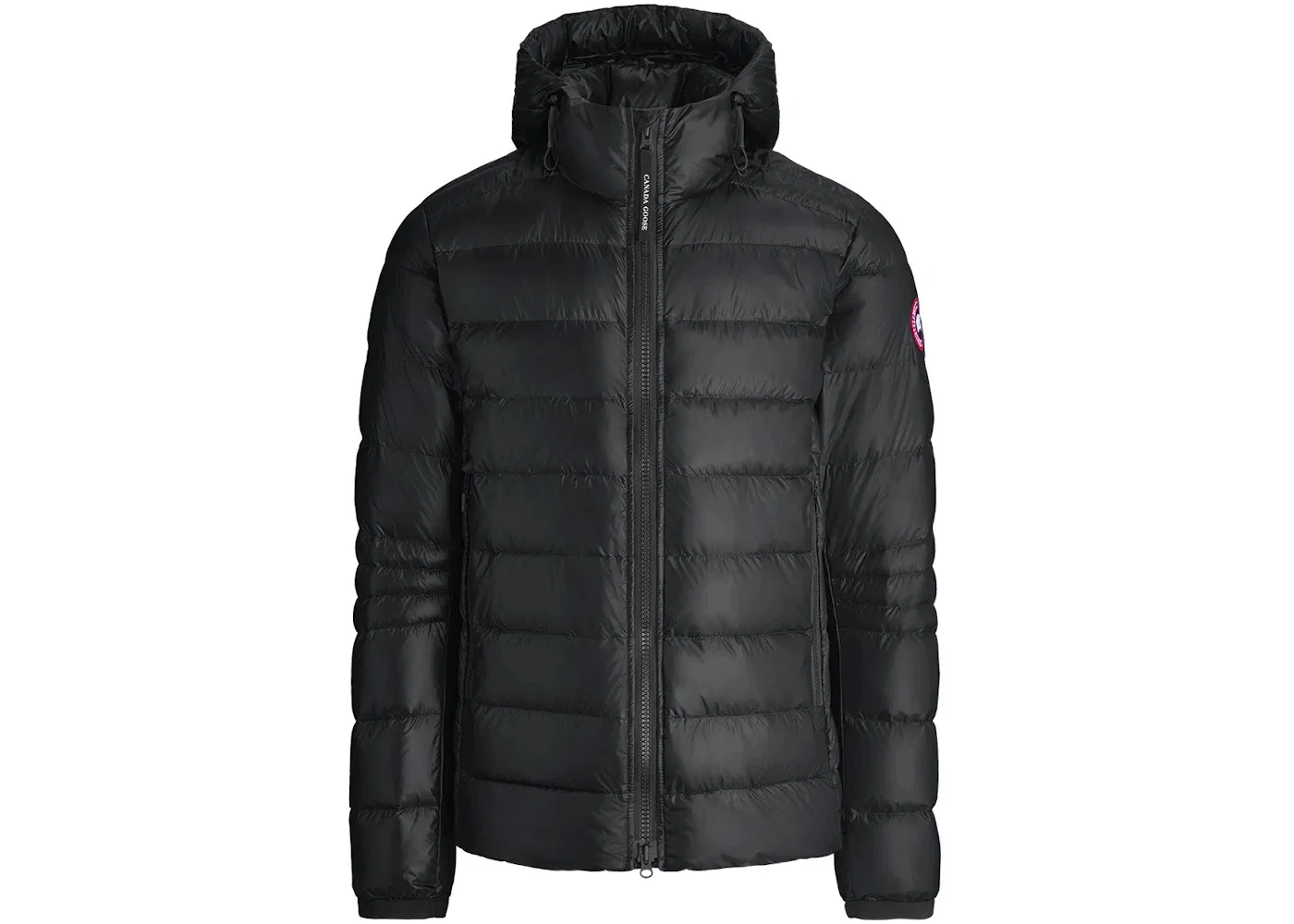Мужская куртка с капюшоном Crofton Down Slim Fit Canada Goose, Black