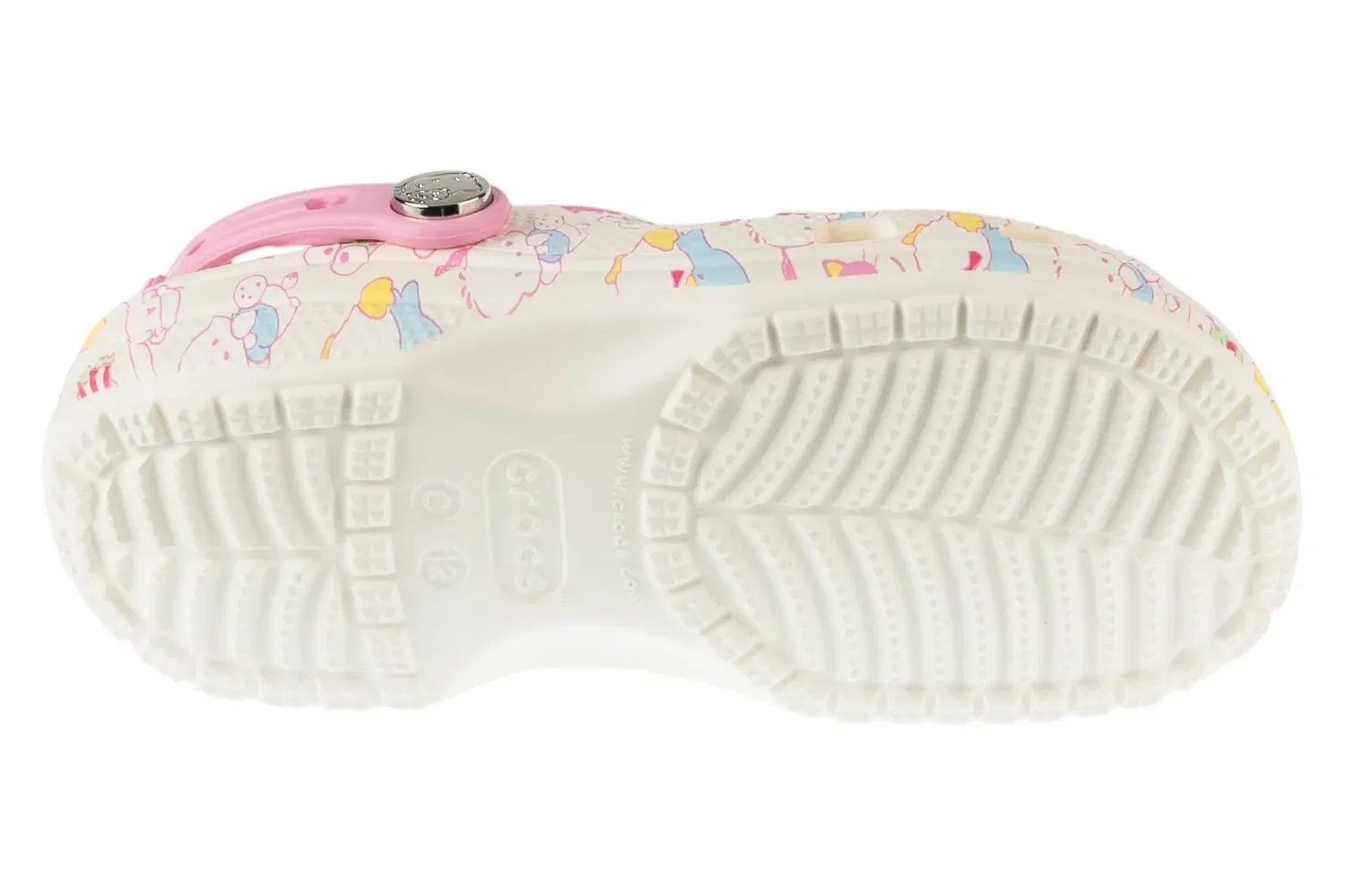 Сабо детские с принтом Hello Kitty Crocs, белый — фото 4