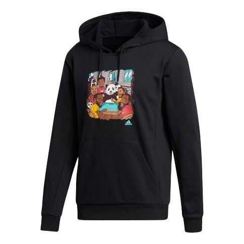 

Толстовка Men's adidas Comics Panda Printing Black, черный