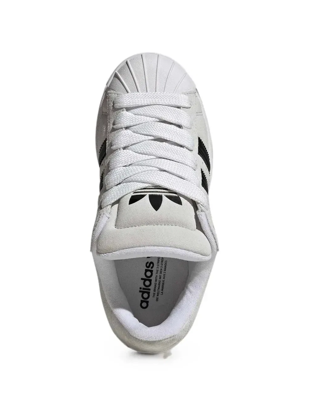 Кроссовки Superstar Adidas Kids, серый — фото 4