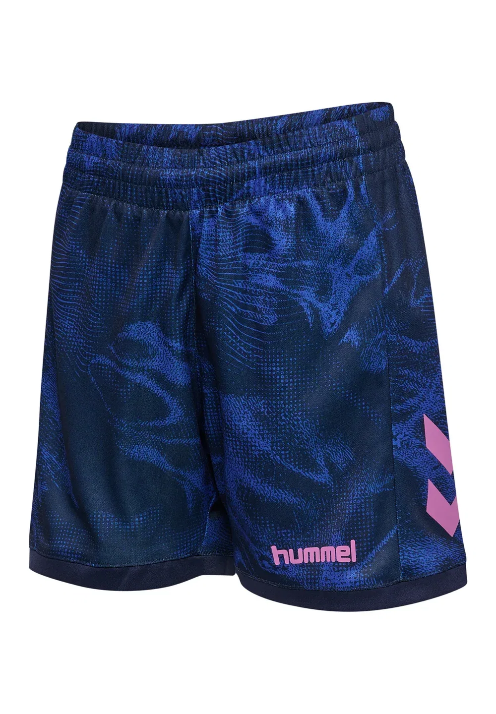 Детский спортивный костюм Hmlblaze club 26 с графическим принтом, унисекс Hummel, Marine Dazzling Blue — фото 4