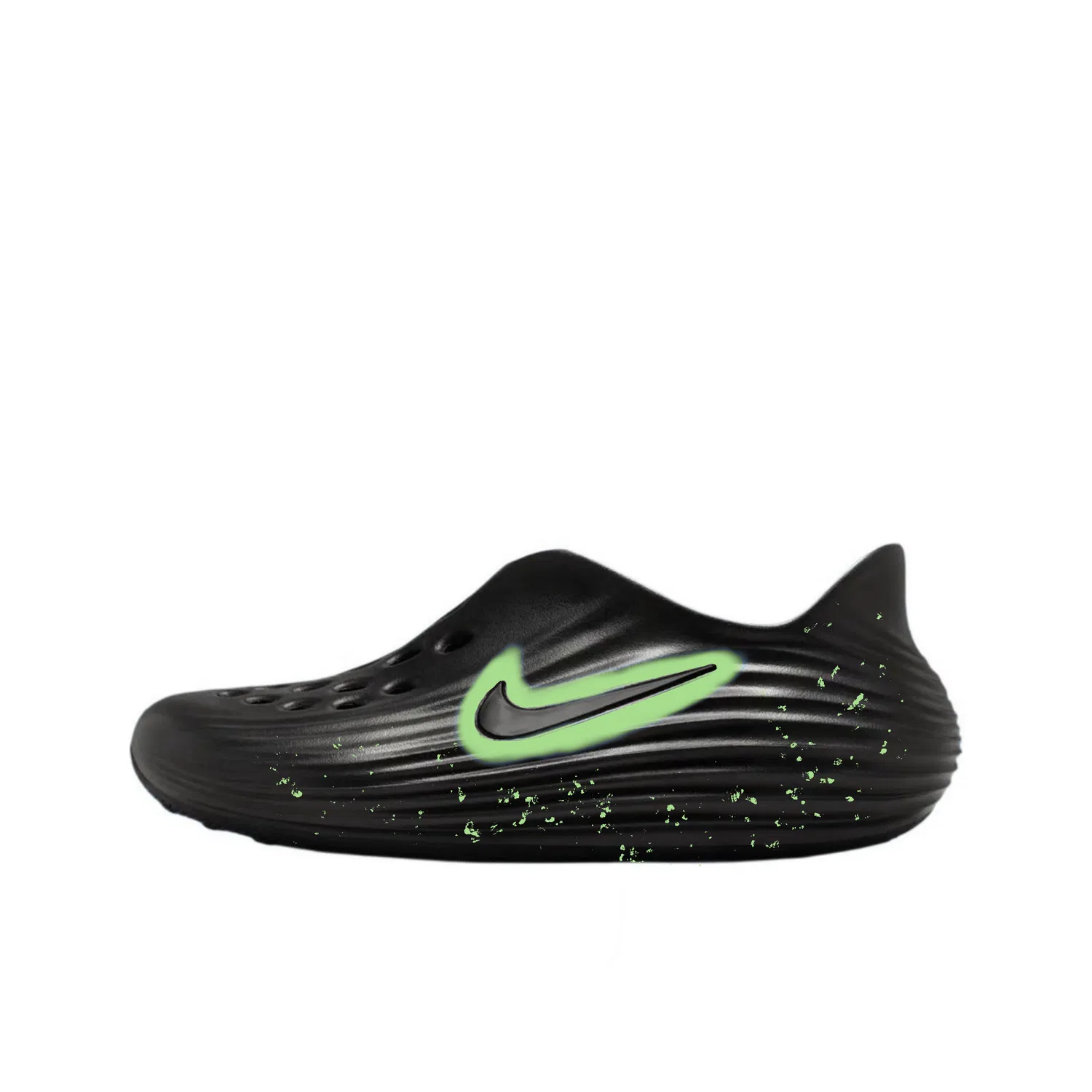 Детские клоги Nike ReactX Rejuven8, Black Green