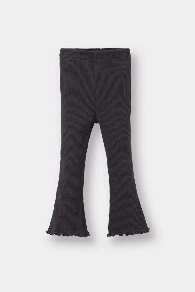 Детские леггинсы для девочек рифленые Spanish Style Ribbed Camisole Leggings Baby Girl Z4739A223SP Defacto, Anthracite-Ar1