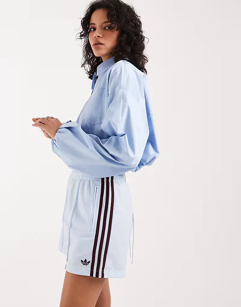 Шорты Adidas Originals Firebird синего и, бордовый