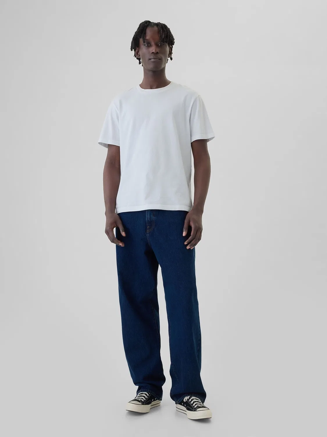 Джинсы свободные Baggy Gap, синие