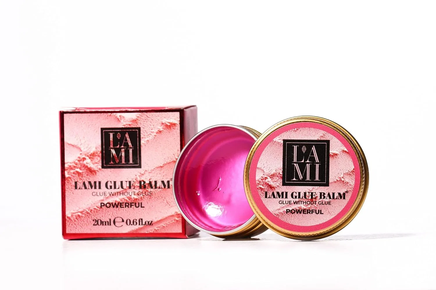 Глю-бальзам для ресниц LAMI LASHES, 20 мл, Pink