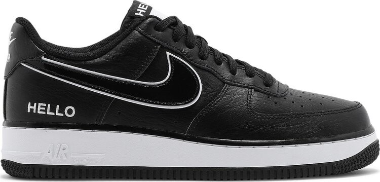 

Кроссовки Nike Urbanstar x Air Force 1 '07 LX 'HELLO Pack - Black', черный