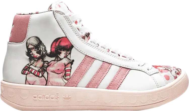 

Лимитированные кроссовки Adidas Adicolor Hi P 2 W, черный