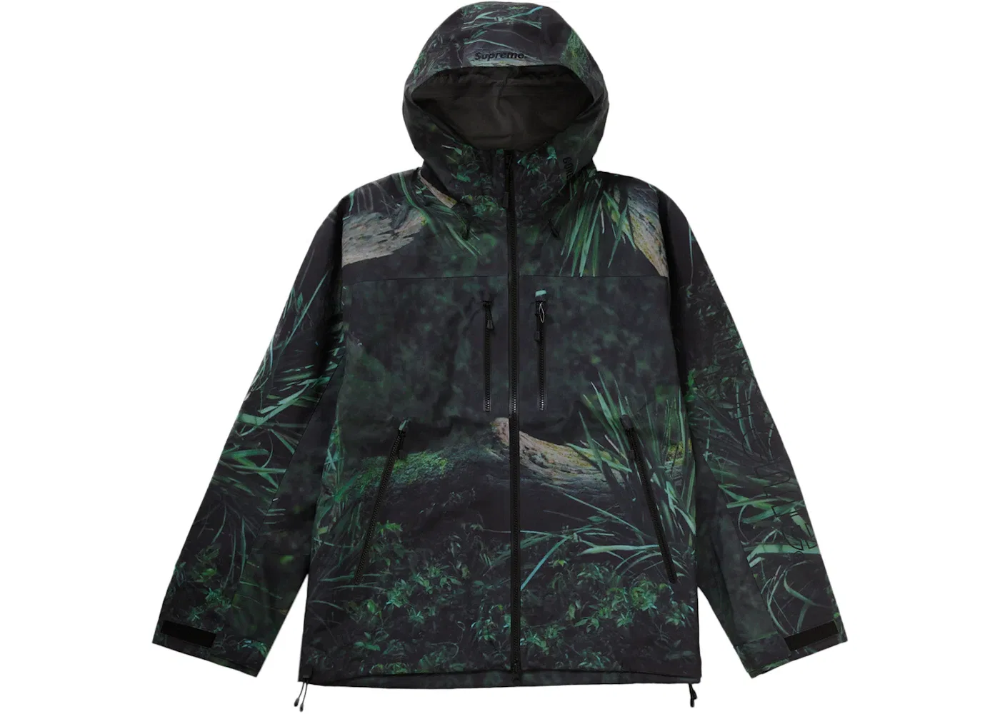 Мужская куртка из мембраны GORE-TEX с фото-принтом Kermit The Frog Supreme, Kermit The Frog — фото 2