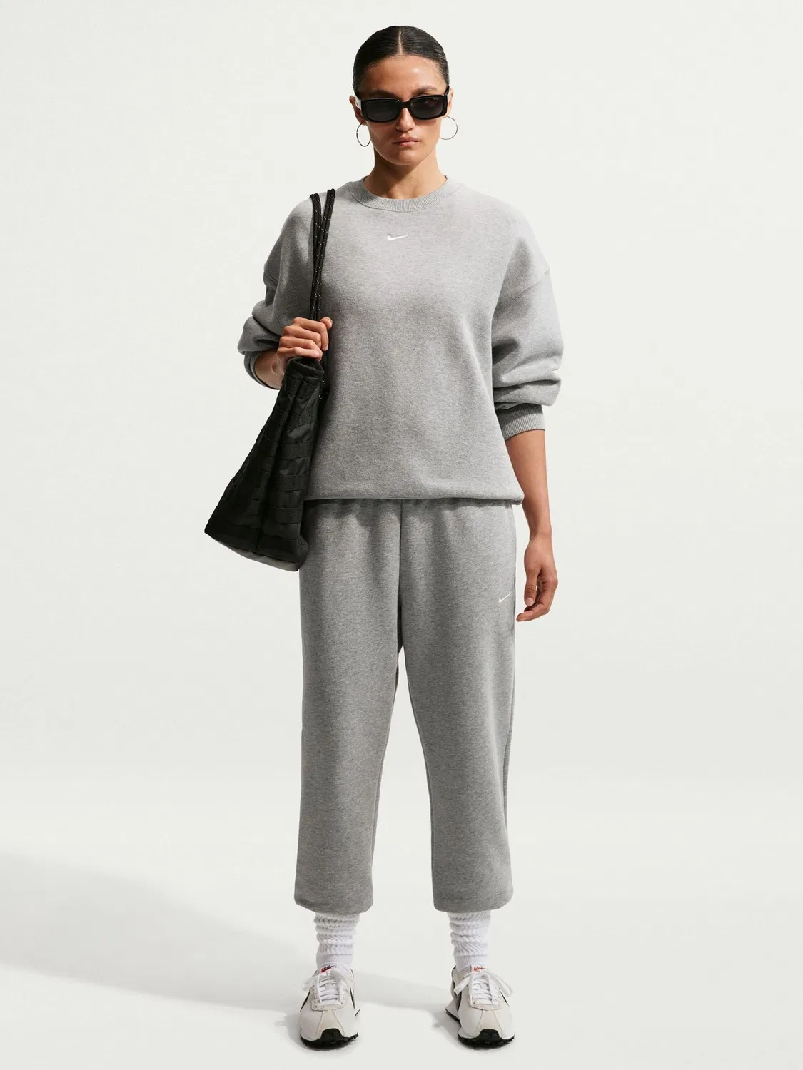 Джоггеры из флиса Nike, черные