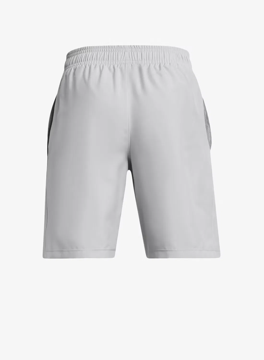 Шорты спортивные детские с логотипом Under Armour, серый — фото 2