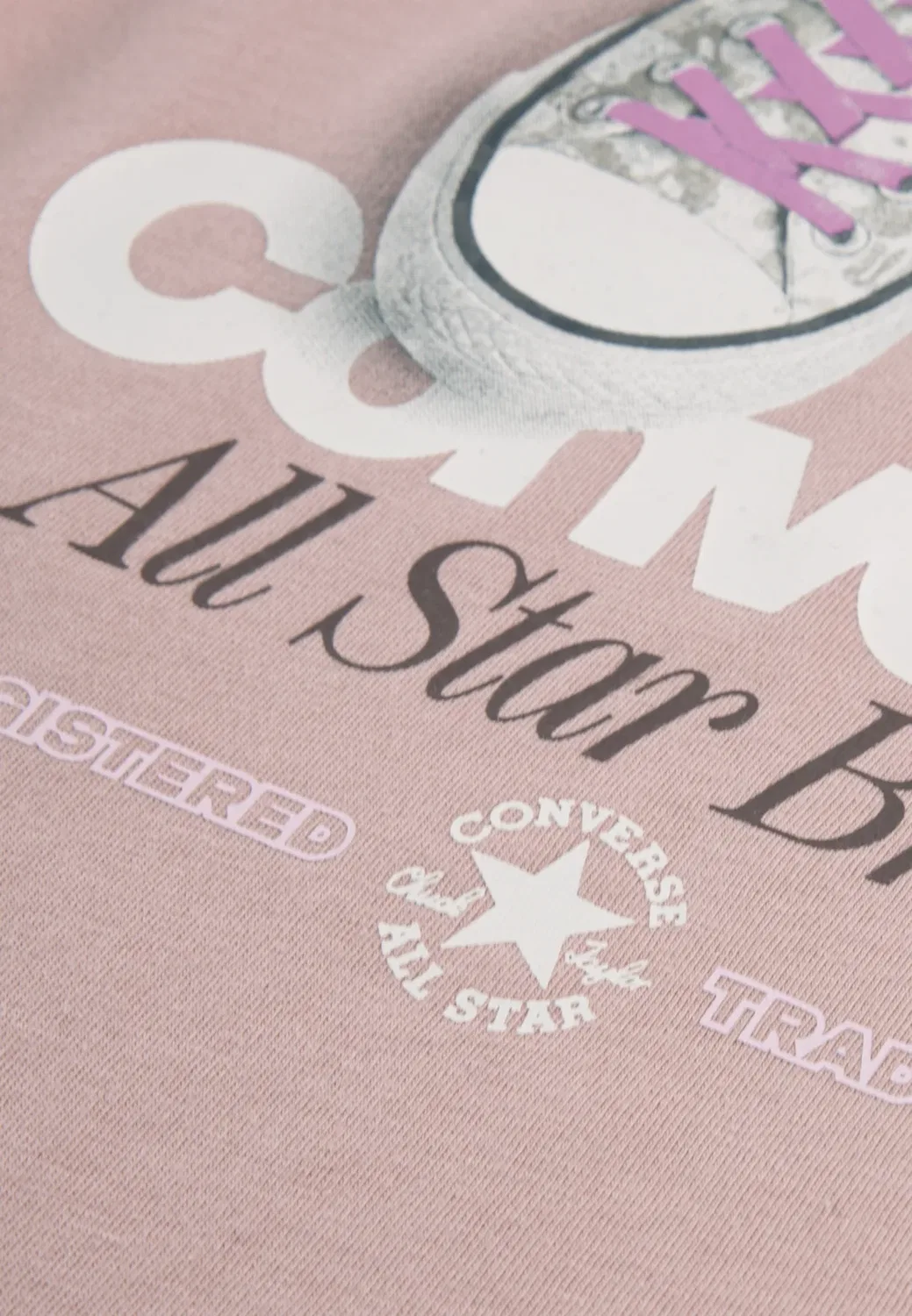 Футболка с принтом в виде кроссовок Converse, Petal Pit — фото 3