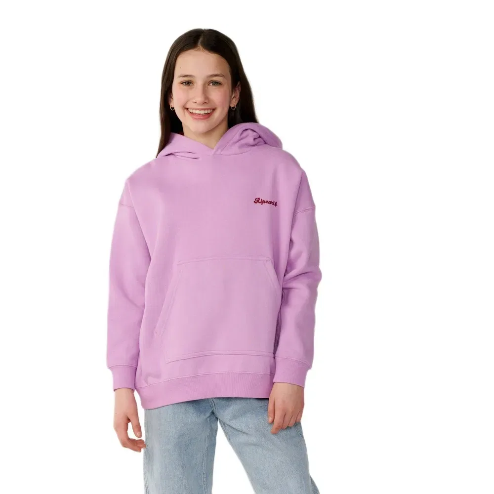 Детский худи для девочек с принтом Sunkissed Search Rip curl, Purple