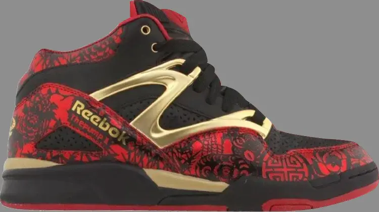 

Кроссовки pump omni lite year of the ox edition Reebok, черный, Черный;коричневый, Кроссовки pump omni lite year of the ox edition Reebok, черный
