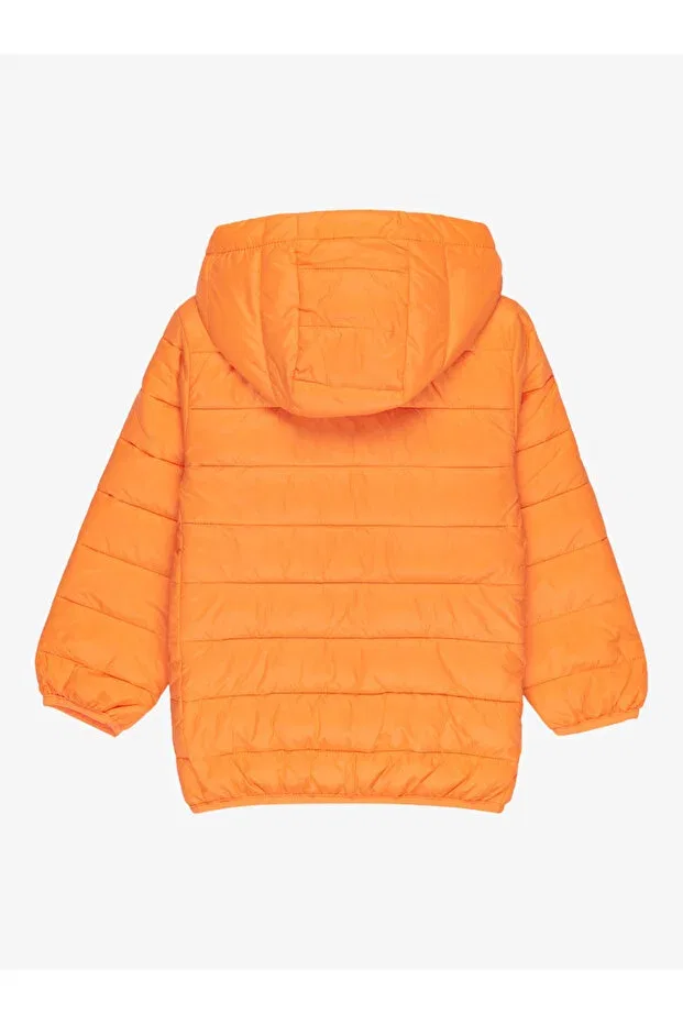 Детское пальто для девочек с капюшоном Quiksilver, Orange — фото 2