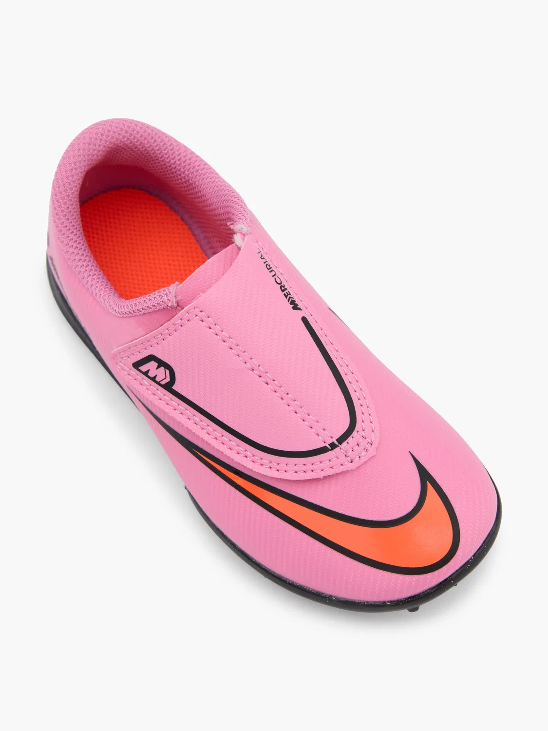 Детские футбольные бутсы для девочек с носками Nike JR VAPOR 16 CLUB TF PS V, розовый — фото 2