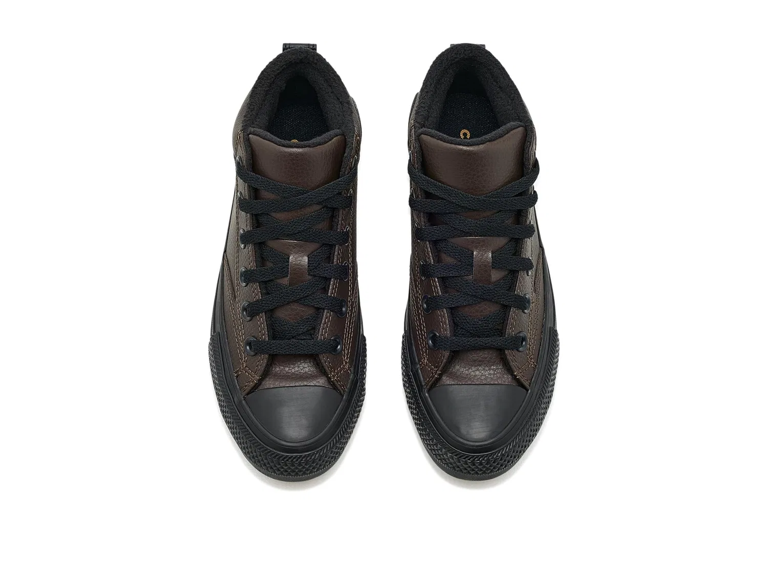 Ботинки Chuck Taylor All Star Malden Street Boots (для больших детей) Converse Kids, Fresh Brew/Black/Struck Gold — фото 3