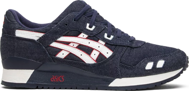 Кроссовки ronnie fieg x gel lyte 3 'selvedge denim' Asics, синий - фото