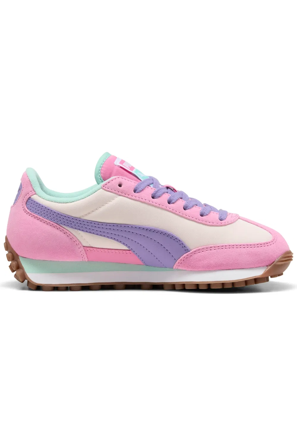 Детские кроссовки из замши и кожи Easy Rider PUMA, Jasmine Flower-Lavender Alert — фото 3