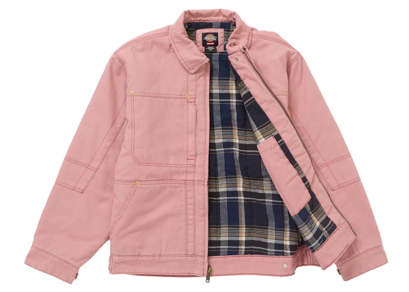 Мужская куртка с капюшоном Dickies Supreme, Pink — фото 3