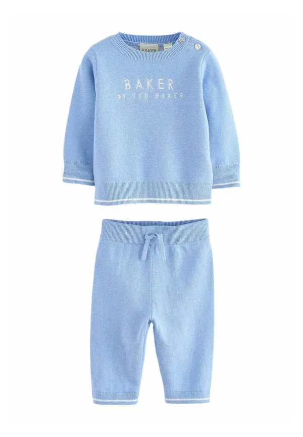 Комплект из джемпера и спортивных брюк стандартного кроя Baker By Ted Baker, синий