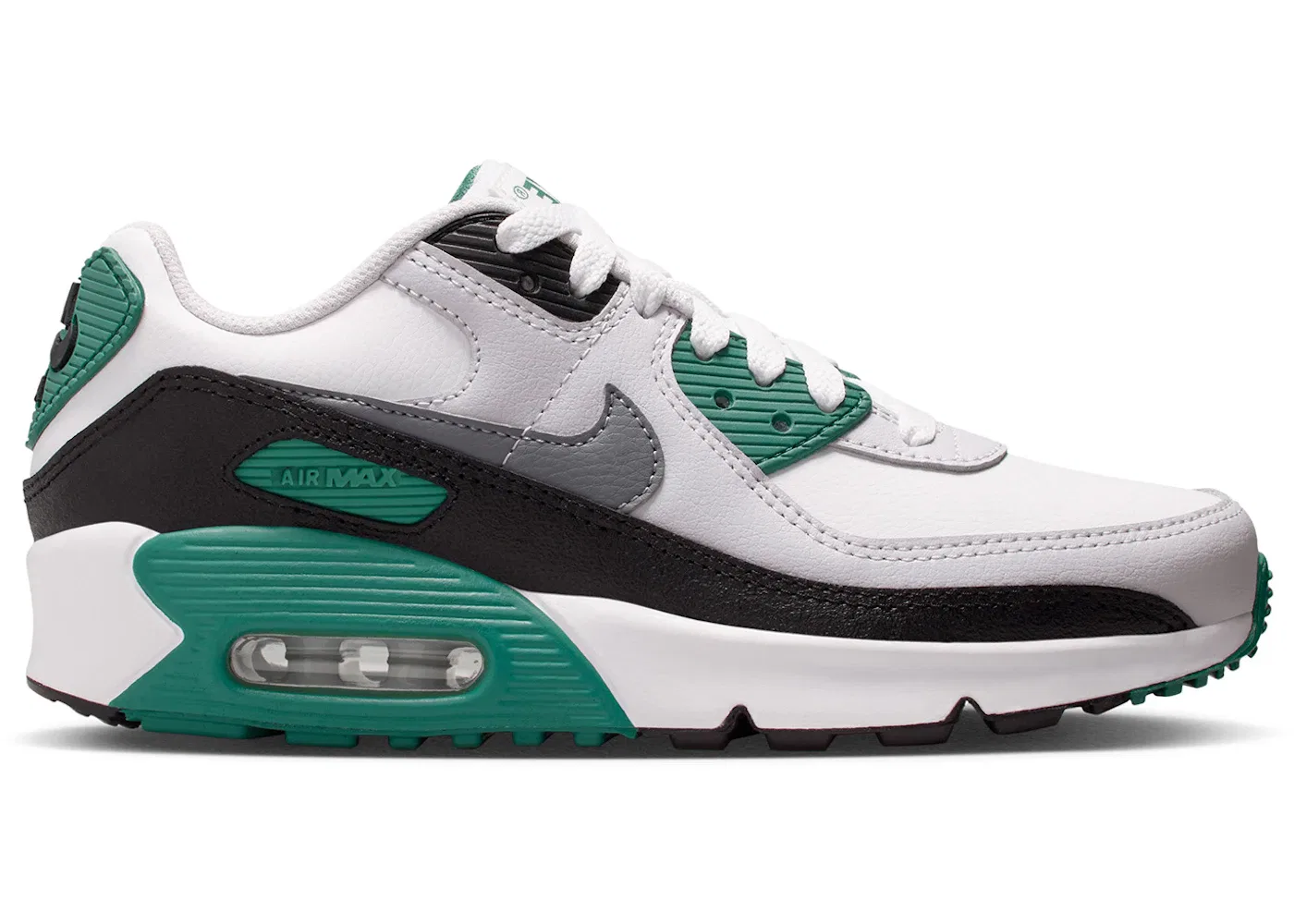 Детские кроссовки Lifestyle Nike Air Max 90 LTR, Evergreen Aura/Summit White/Vast Grey/Cool Grey