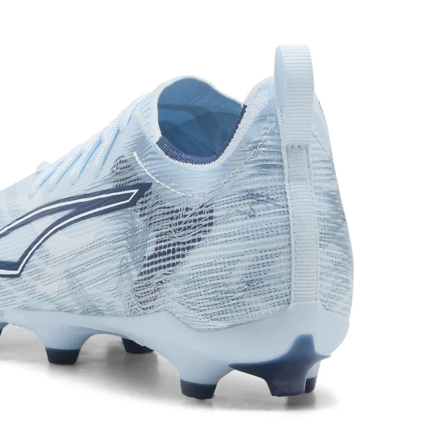 Детские футбольные бутсы ULTRA 6 PRO FG/AG PUMA, Icy Blue White Jewel — фото 2