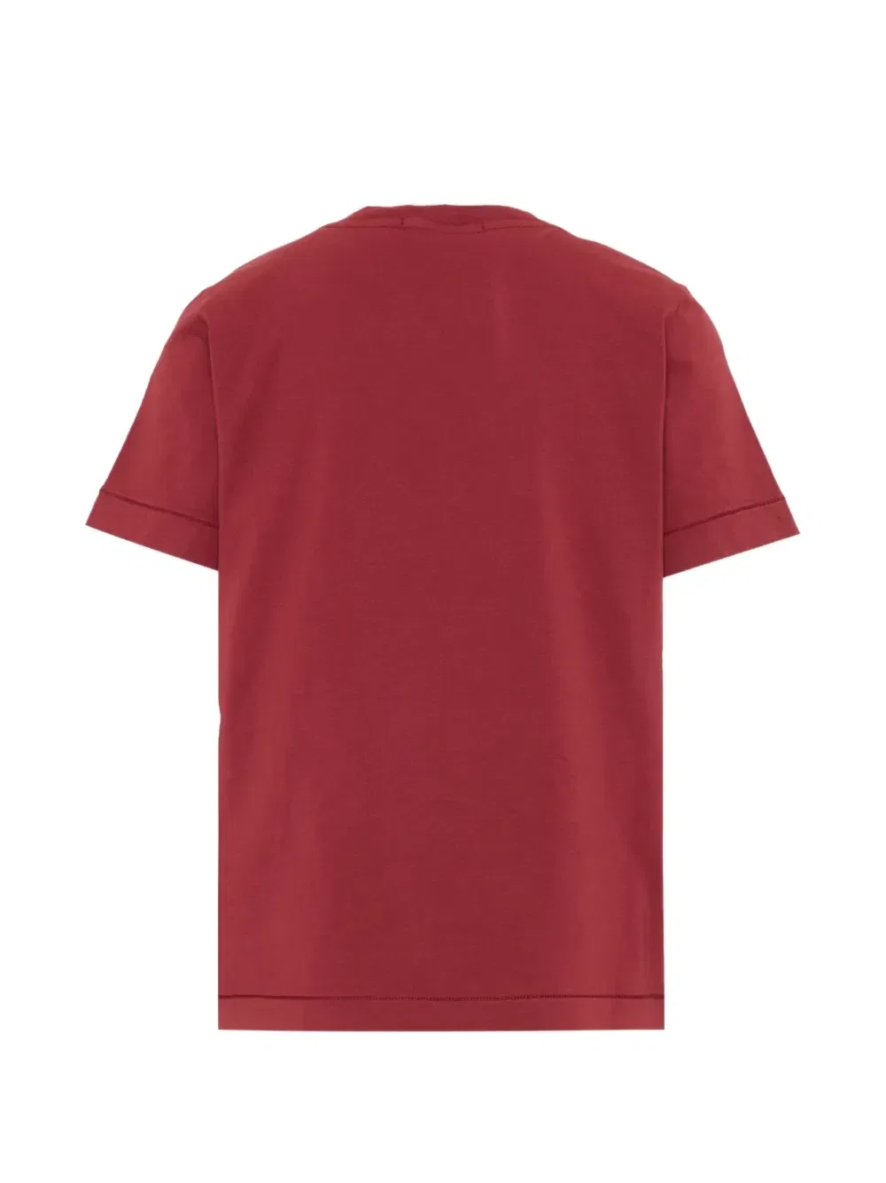 Футболка с нашивкой-логотипом Stone Island Junior, красный — фото 2