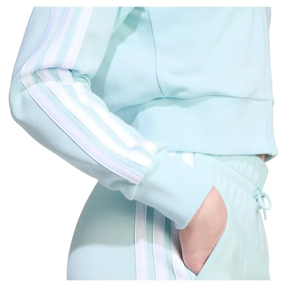 Толстовка на молнии Adidas Essentials Adidas, синий — фото 4