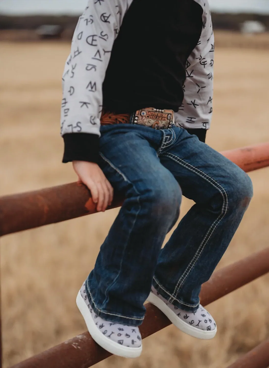 Детские кроссовки для мальчиков на плоской подошве Western Sneaker Shea Baby, серый — фото 2