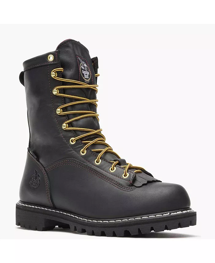 

Мужские рабочие ботинки с защитой от промокания GORE-TEX, утепленные 200 г, на шнуровке по всей длине GEORGIA BOOT, серый