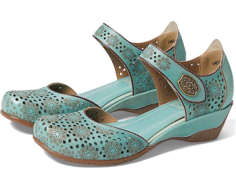 Сабо L'Artiste by Spring Step Americana, цвет Sky Blue
