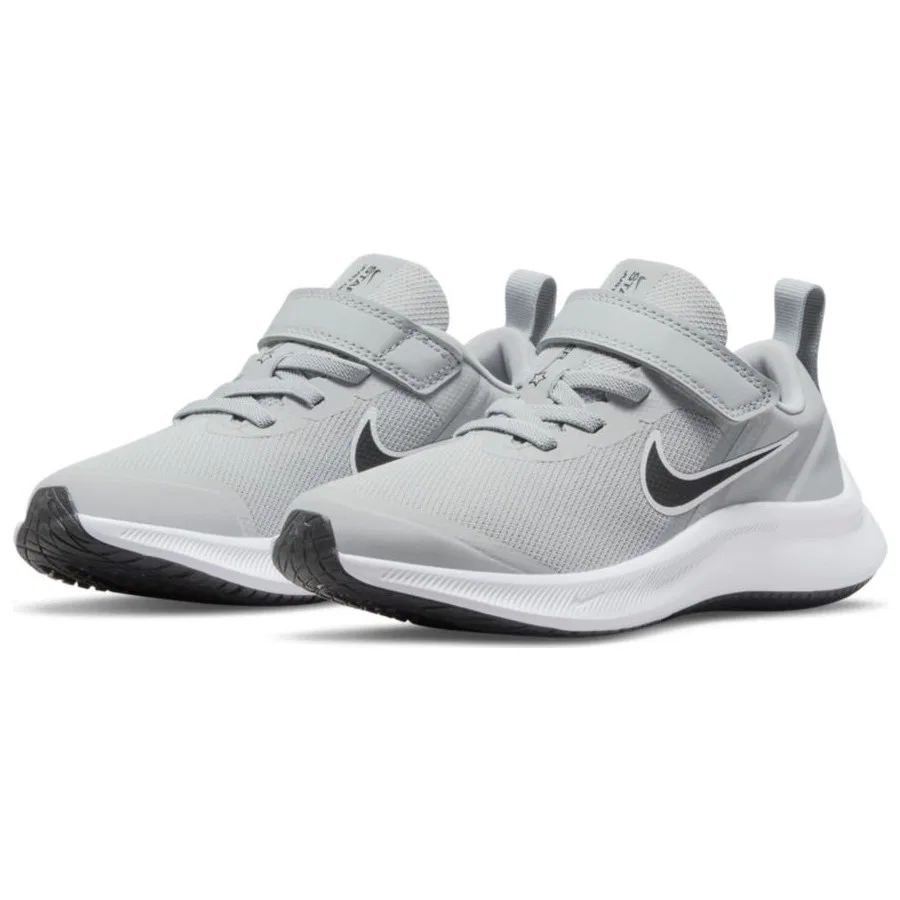 Детские спортивные кроссовки Star Runner 3 Nike, Серый — фото 3