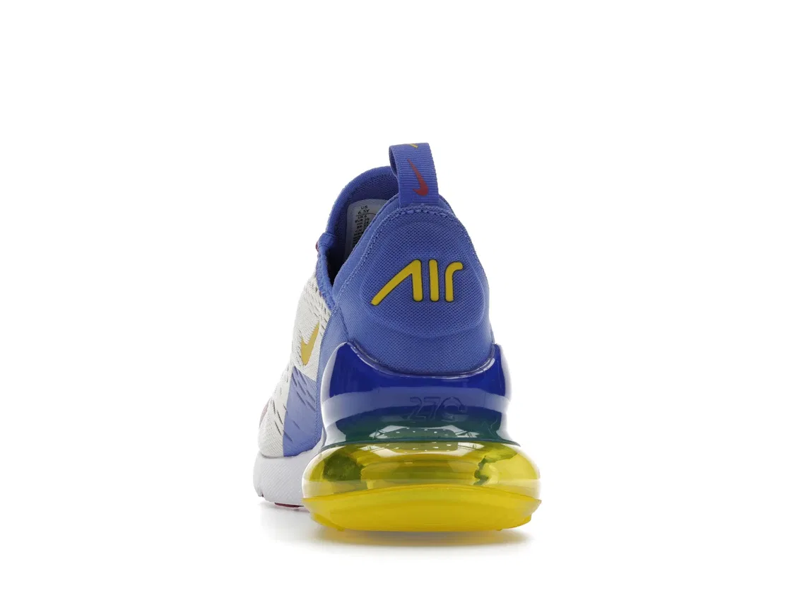 Детские кроссовки lifestyle Nike Air Max 270, Soft Pearl/Comet Blue/Sweet Beet/Bright Citron — фото 4