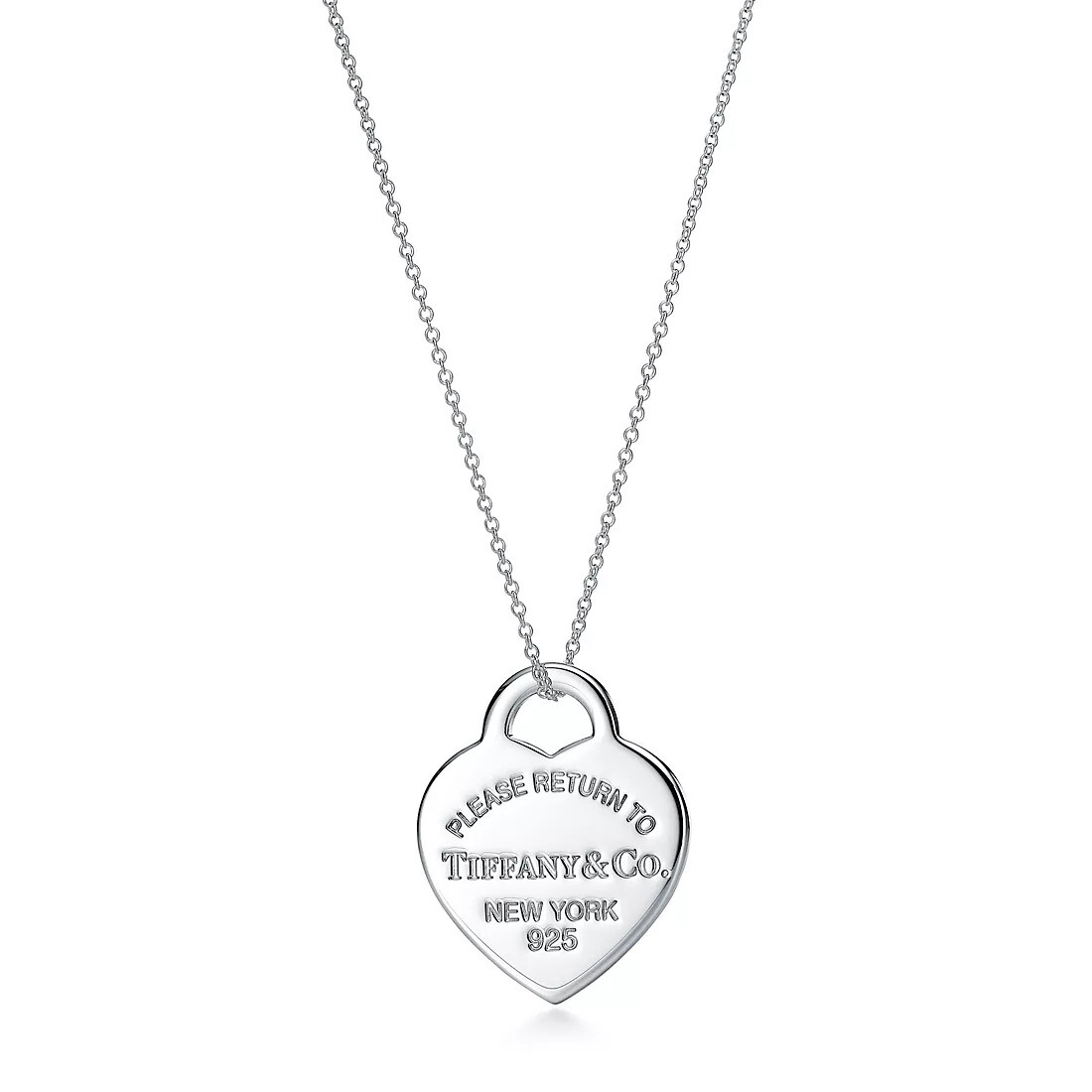 

Подвеска Tiffany & Co. The Return to Tiffany Heart Tag, серебро