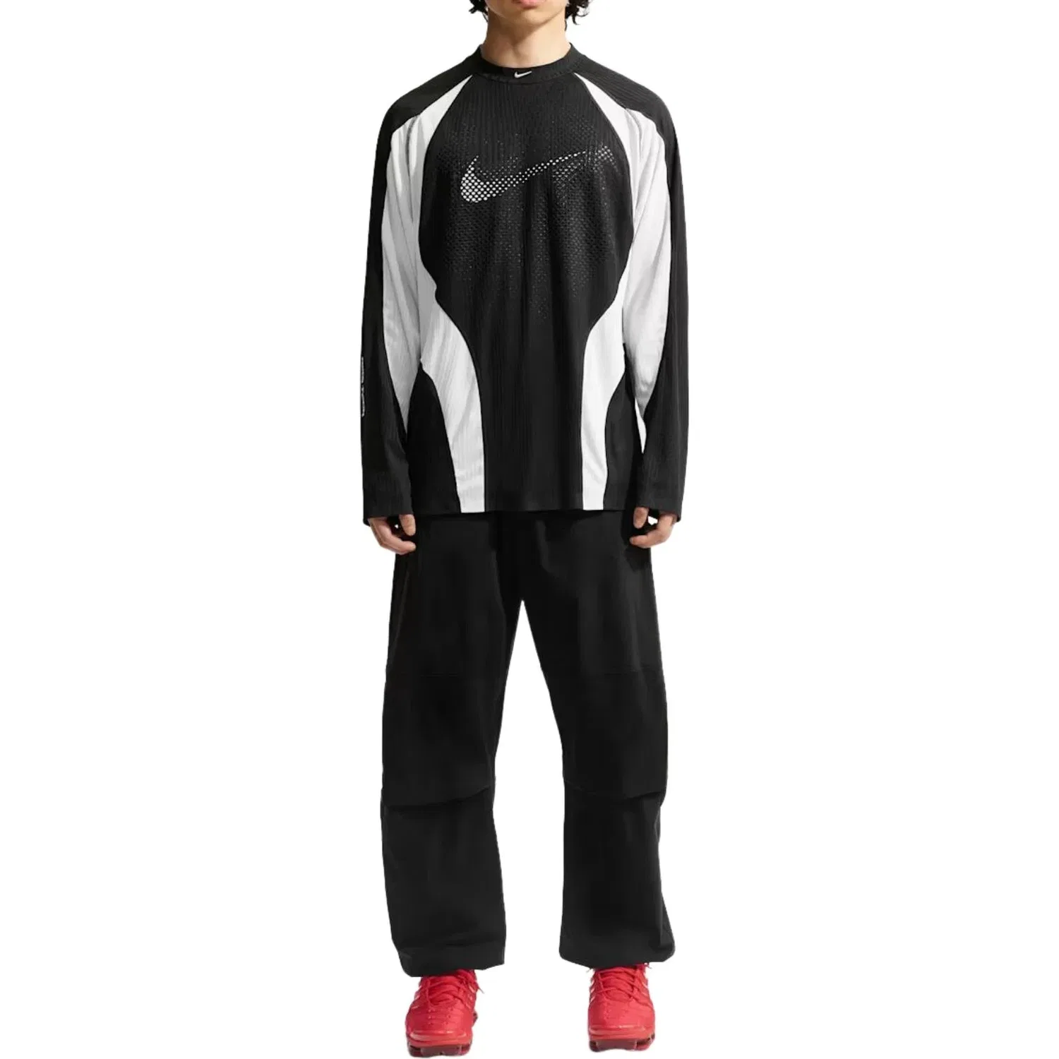 Мужская джерси с принтом Nike Tech Dri-FIT ADV, черный — фото 3