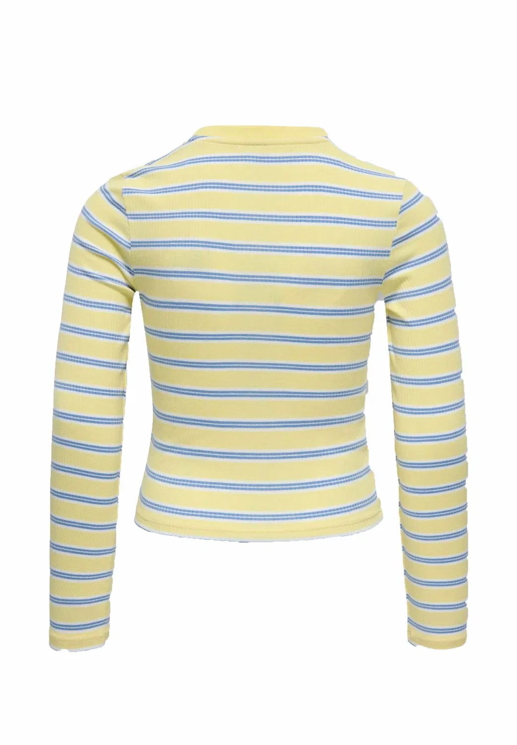 Футболка Koglupe с длинными рукавами в полоску (джемпер) Only Girls, Mellow Yellow — фото 2