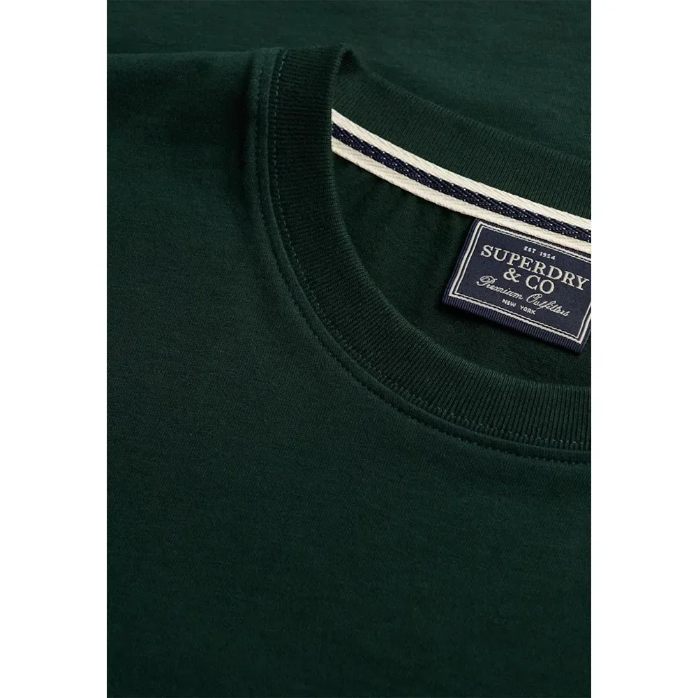 Футболка с коротким рукавом с вышивкой логотипа Essential SDCO Superdry, зеленый — фото 4