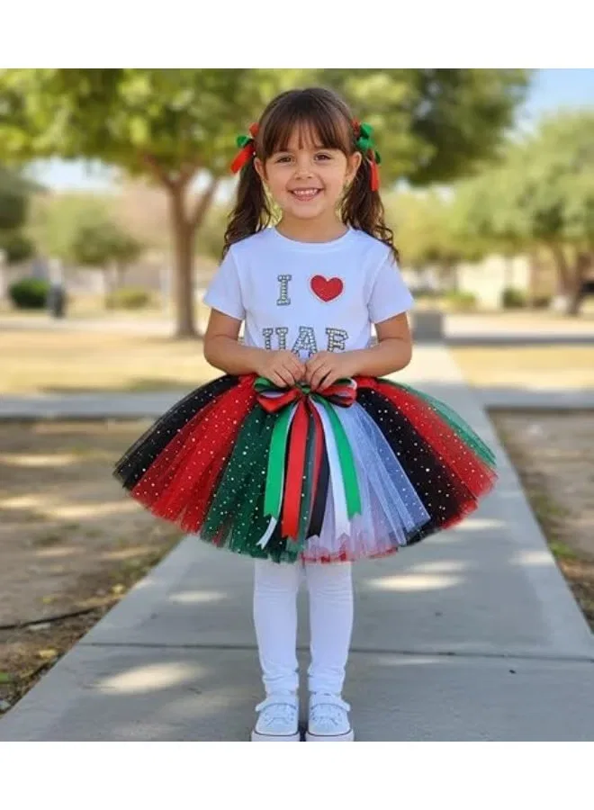 Комплект платьев с принтом I UAE Daddy'S Angel, разноцветный — фото 2
