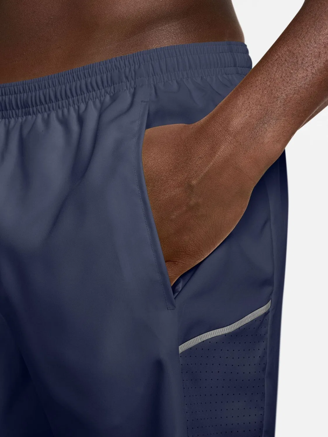Шорты беговые 2-в-1 Dri-FIT Miler Nike, Midnight Navy — фото 4