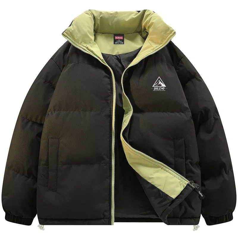 Детская пуховая куртка с умеренным наполнением BALENO, Black/Fruit Green