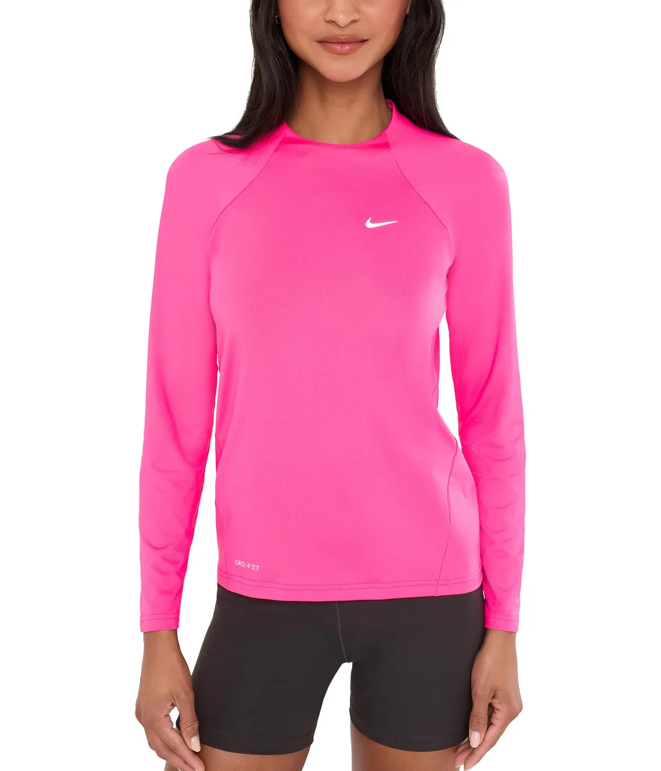 Футболка с длинными рукавами Hydroguard Dri-FIT UV Nike, Desert Pink