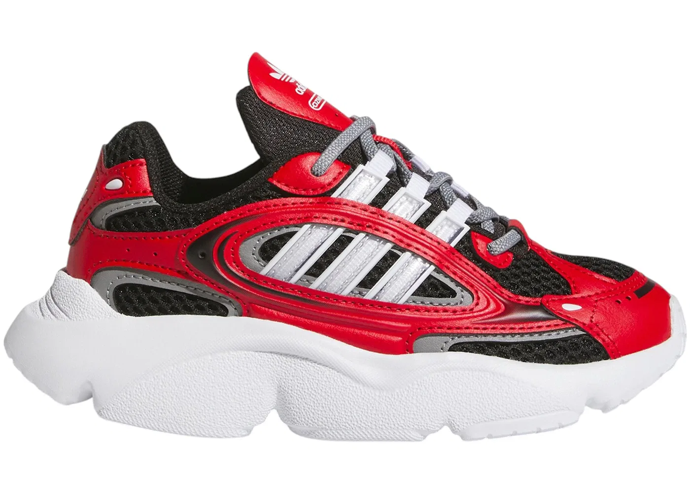 Детские кроссовки Lifestyle с принтом Adidas Ozmillen Adidas, Better Scarlet Cloud White Grey