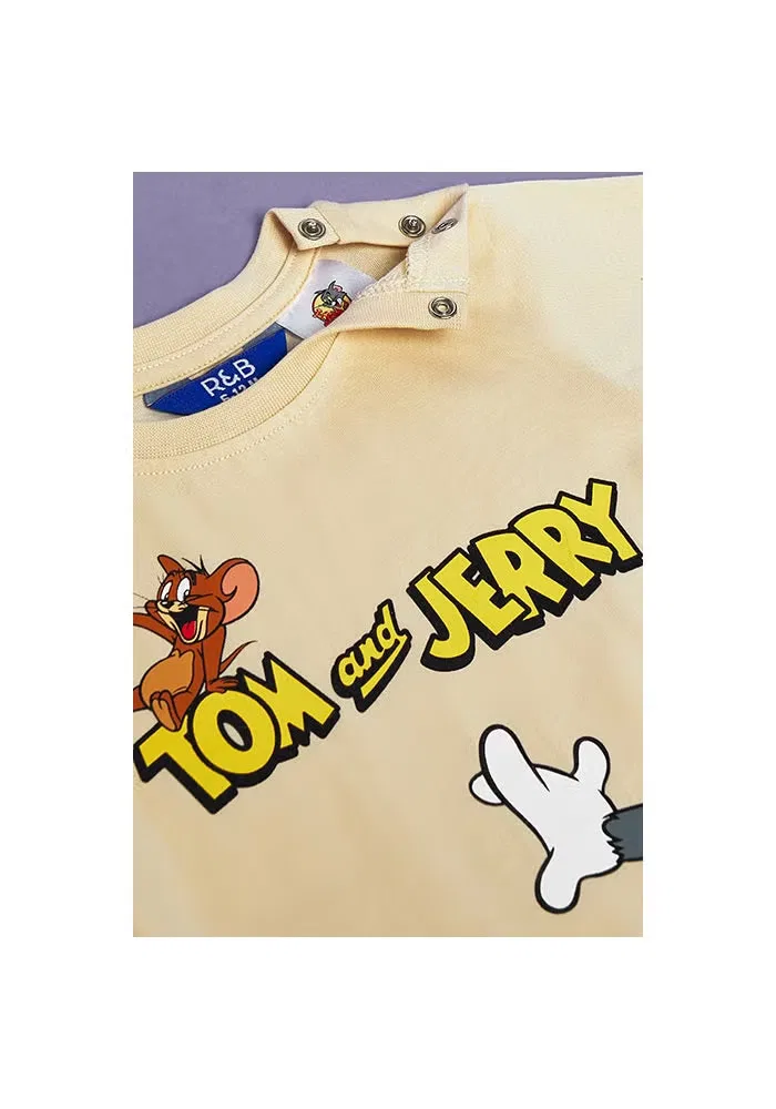 Футболка с принтом Tom & Jerry комплект 2 шт R&B, мультиколор — фото 4