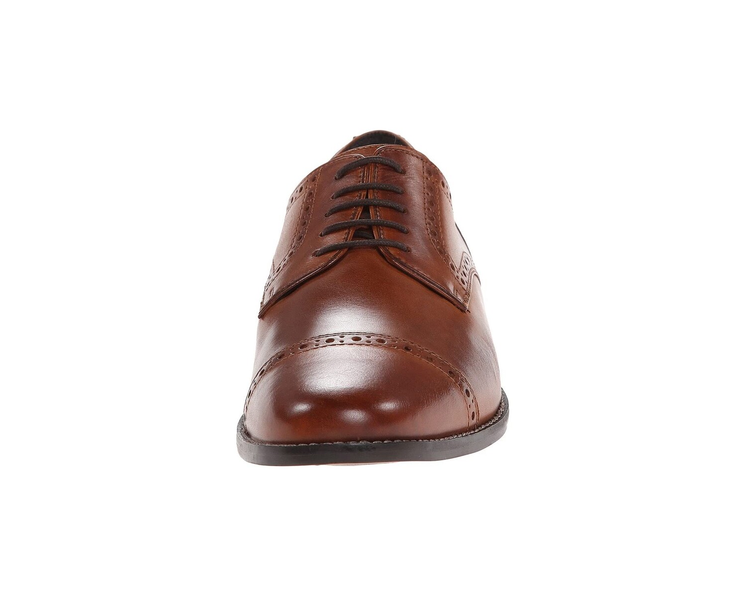 Оксфорды Norcross Cap Toe Dress Casual Oxford Nunn Bush, коньяк — фото 3