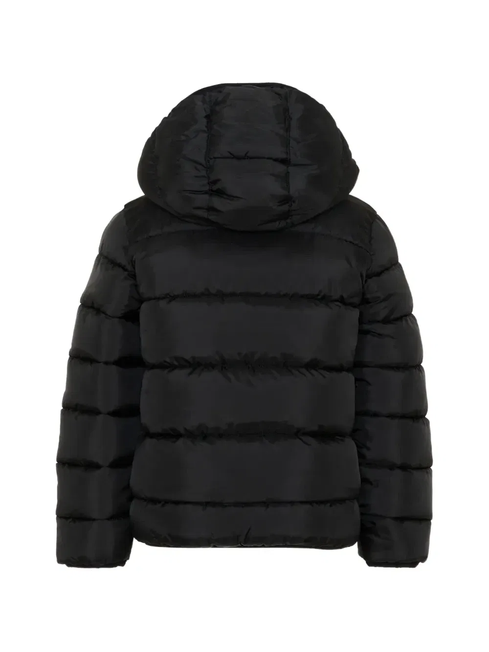 Пуховик с капюшоном и нашивкой-логотипом Levi'S Kids, черный — фото 2
