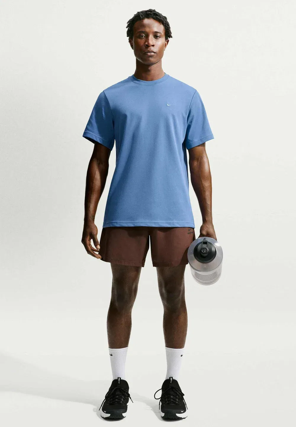 M nk df primary stmt ss - спортивная футболка Nike Performance, Indigo Storm Indigo Storm