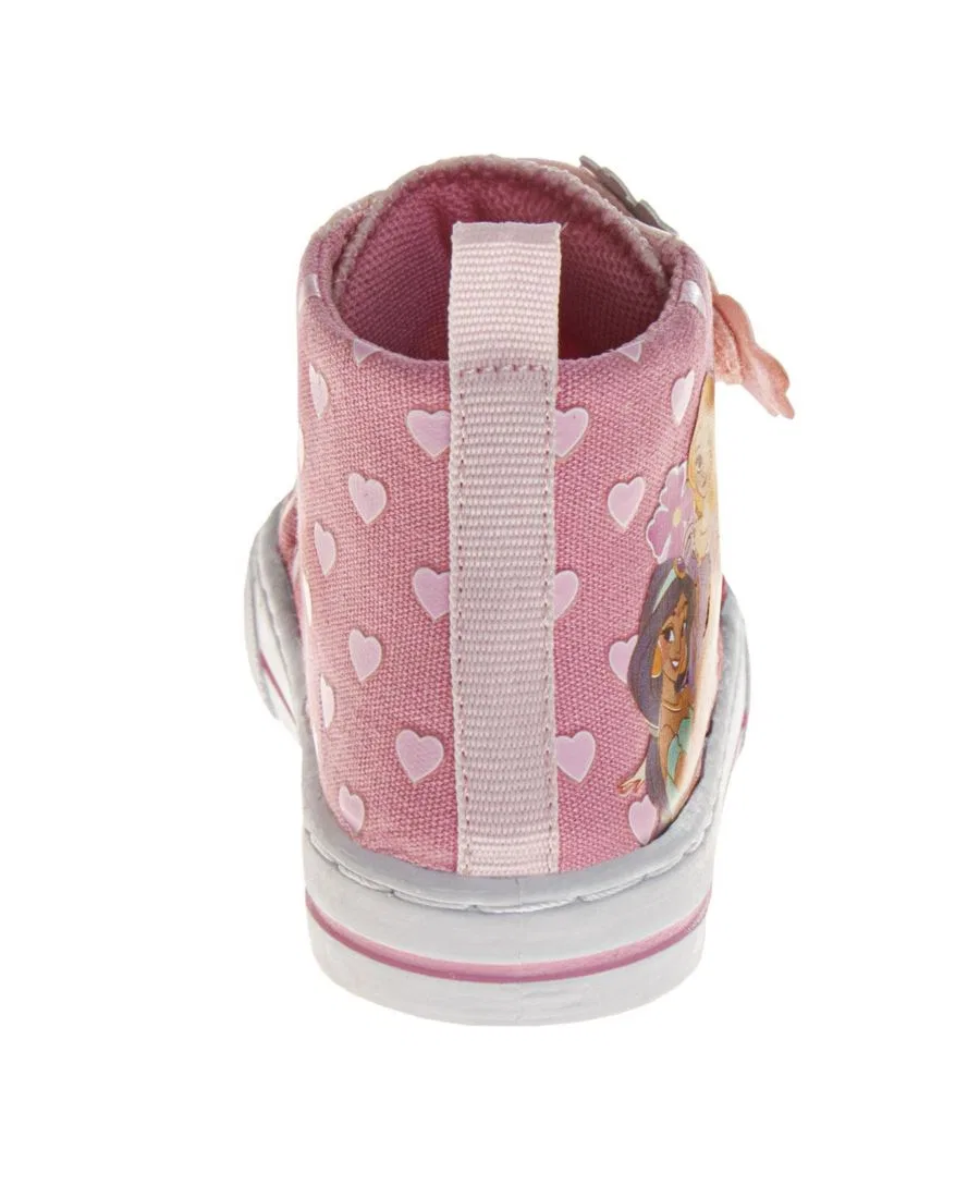 Кроссовки высокие Princess High Top Sneakers Disney, Pink — фото 3